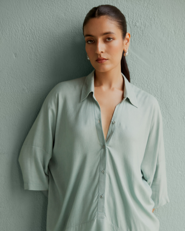 Aloha Shirt - Sage