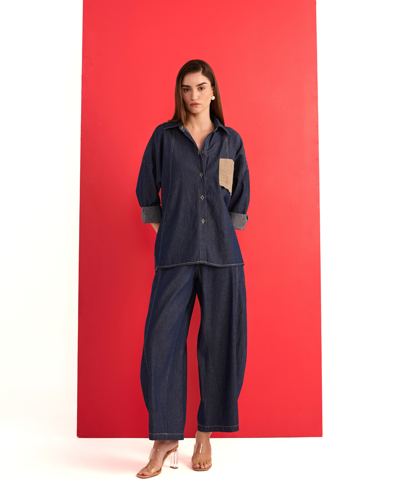 Sack Set (Indigo Jeans)