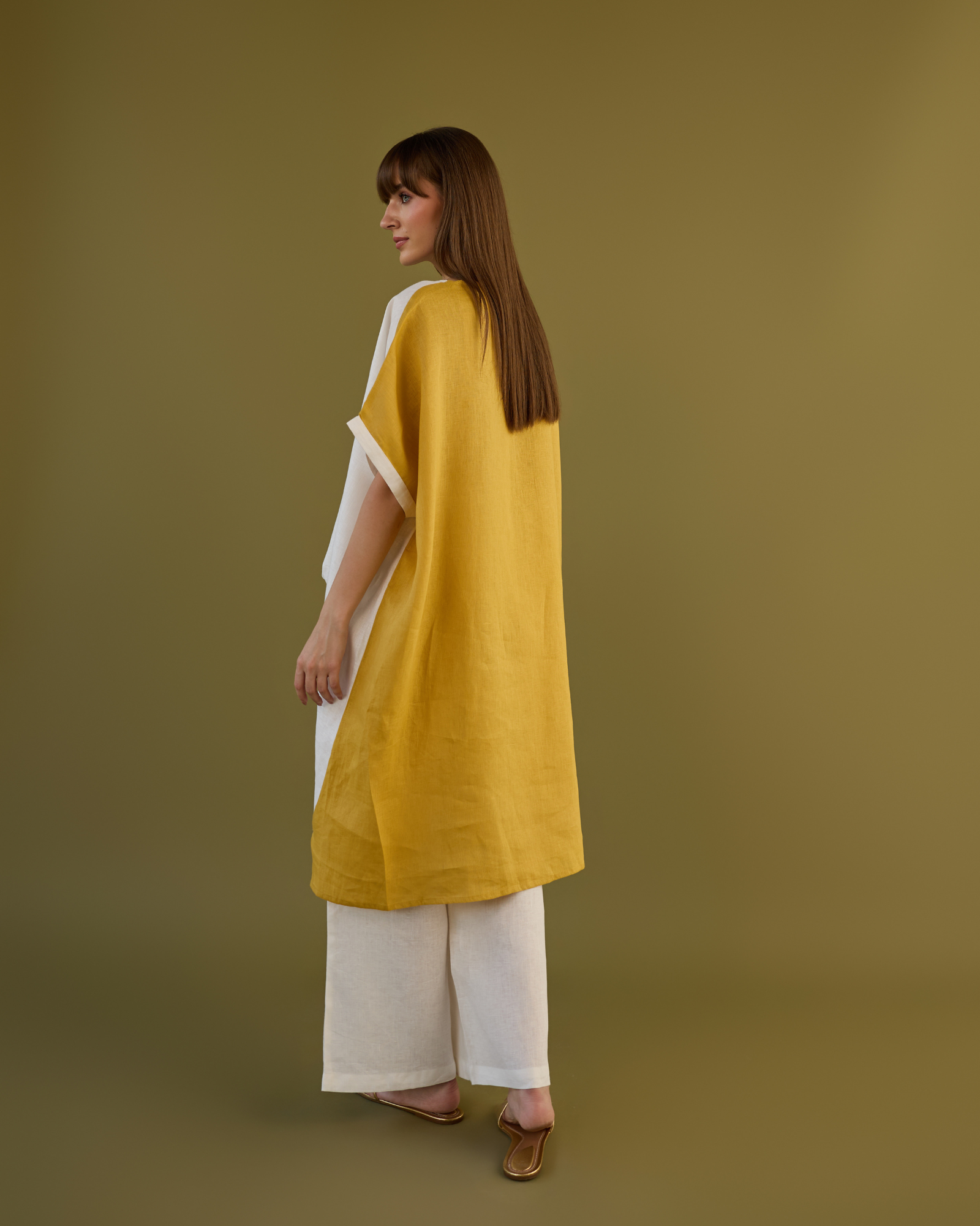 Ochre Cowl Set