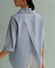 Kha Overlap Shirt - Sky