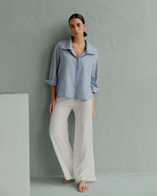 Kha Overlap Shirt - Sky