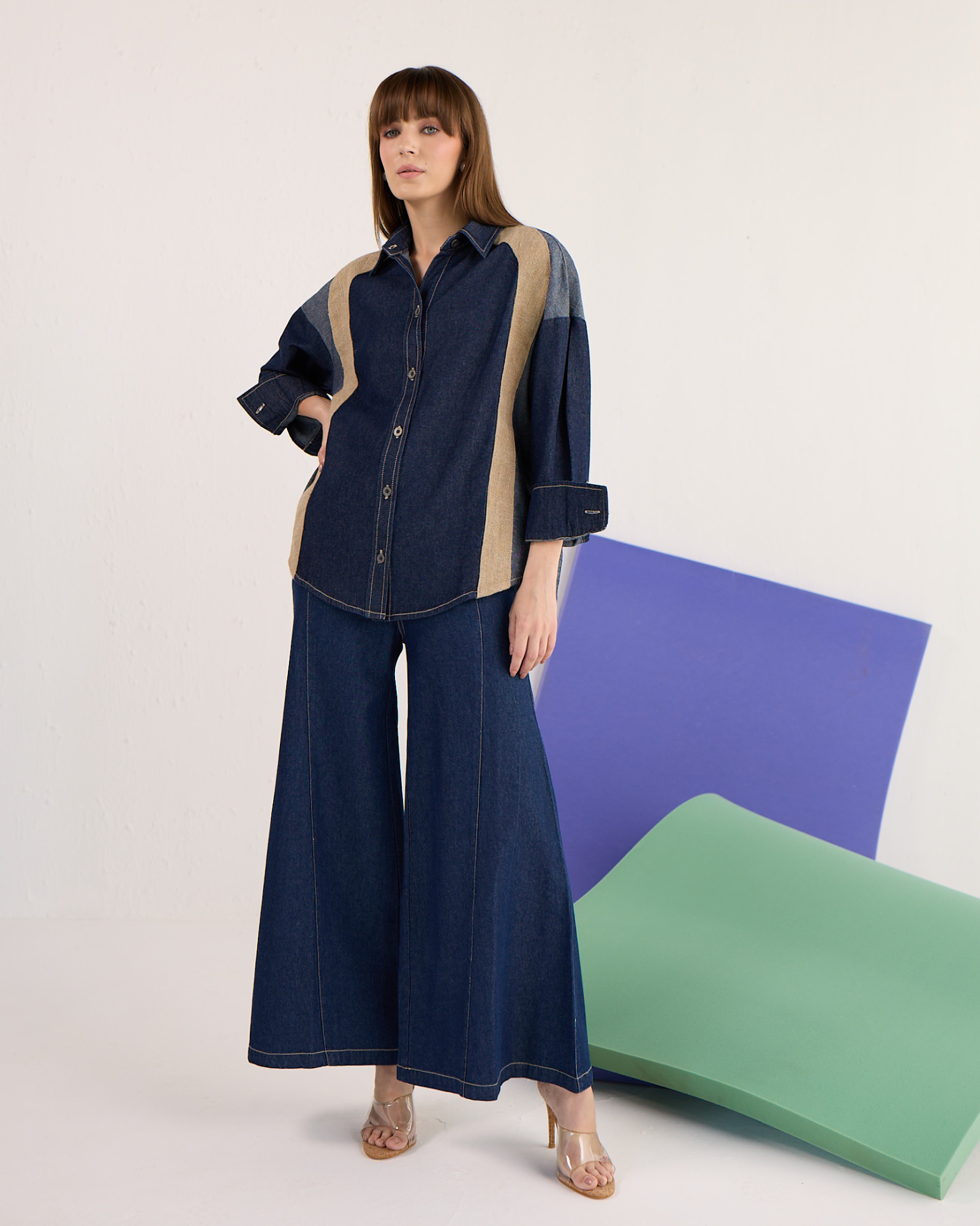 Weave Set (Aur Jeans)