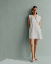Aur Shift Dress - White