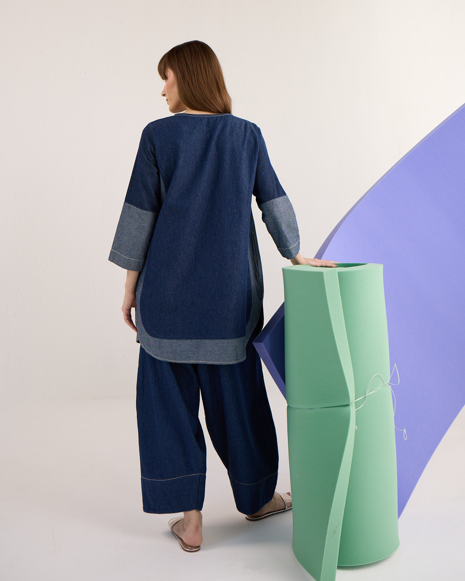 Denim Farshi Set