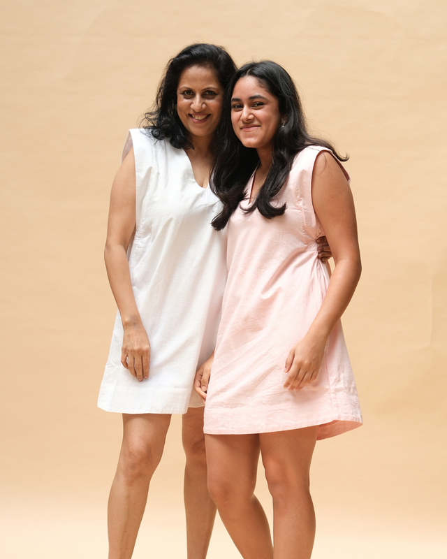 Aur Shift Dress - Blush