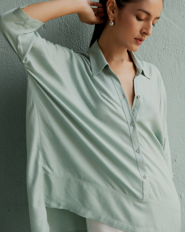 Aloha Shirt - Sage